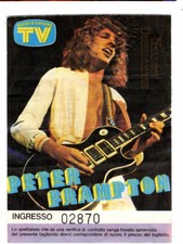 biglietto concerto PETER FRAMPTON