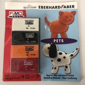 FIMO EBERHARD FABER MODELING CLAY PETS 100g - Picture 1 of 4