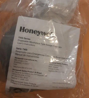 全新 HONEYWELL 7900 系列可拆口罩 ESCAPE 呼吸面膜 密封 — 第 1/4 张图片