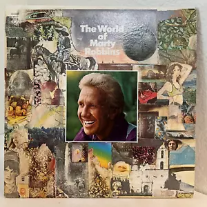 MARTY ROBBINS - The World Of (Columbia) - 12" Vinyl Record 2xLP - EX - Picture 1 of 4