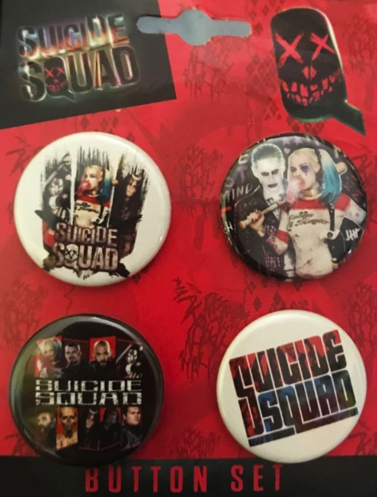 Pins de botón Escuadrón Suicida Ata-Boy Foto 1 de 1