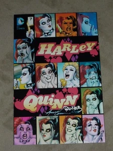 HARLEY QUINN #7 RETAIL VARIANT ART PRINT BY AMANDA CONNOR & PAUL MOUNTS 11x17 - Picture 1 of 1