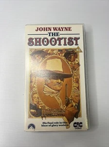 The Shootist VHS Tape Movie 1976 Rated PG Colour John Wayne James Stewart - Picture 1 of 9