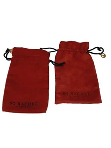Bolsas antipolvo de tela Longaberger So Rachel con cordón superior 2 bolsas - Imagen 1 de 7