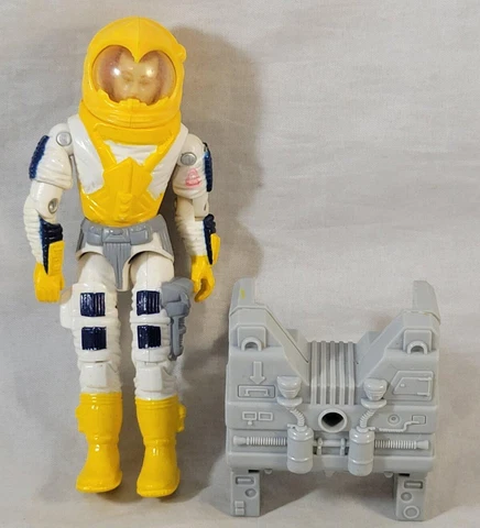 Vintage 1989 Hasbro G.I. Joe ARAH Crusader Payload Complete Figure Backpack GI Cover