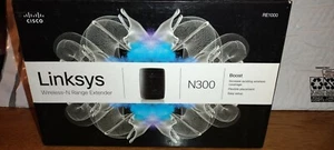 LINKSYS WIRELESS-N RANGE EXTENDER  Model N-300 NETWORK BOOST - Picture 1 of 6