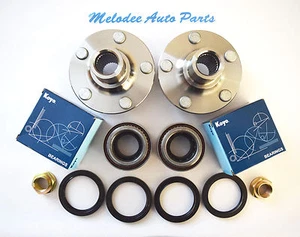 Front Wheel Hub W/ KOYO Wheel Bearing Set For IMPREZA / LEGACY / FORESTER / BAJA - Picture 1 of 8