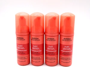 Lot/4 Aveda Nutri plenish Styling Treatment Foam ~ 1.5 oz / 45 ml x 4 ~ - Picture 1 of 2