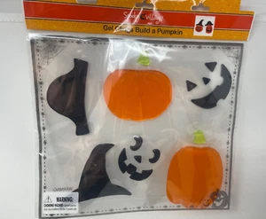 Nuevo Pueblo Espeluznante Ventana Halloween Decoraciones Gel Se adhiere Calabazas Reutilizables - Imagen 1 de 5