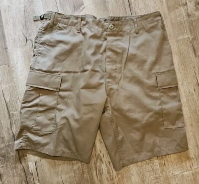 Pantalones Cortos Tácticos BDU Militar Camuflaje Carga Pantalones Cortos Ejército Coyote Marrón Uniforme Foto 1 de 3