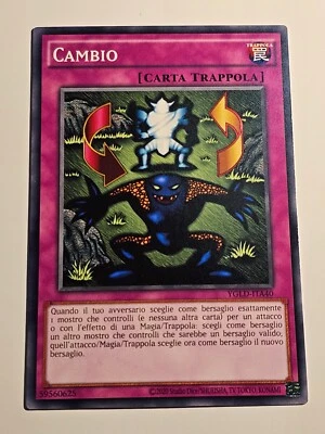Shift●YUGIOH●YGLD●2015●COMMON●ITALIAN●NM●Y19 - Image 1 of 2