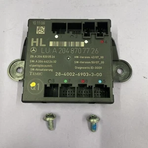 08-14 Mercedes C300 C350 W204 Rear Left Driver Door Control Module OEM - Bild 1 von 1