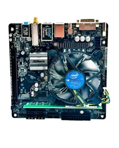 ASRock H310M-ITX/ac H310 Motherboard W/ Intel i5-8400 CPU & 1X16GB RAM & I/O - Picture 1 of 3