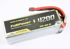 NUOVO - FullPower Batteria Lipo 6S 3300 mAh 50C Gold V2 - DEANS