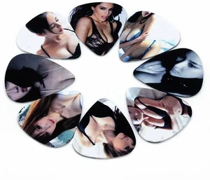 Hot Model Sexy Girl Guitar Picks Lot of 10 .71 mm Medium Free Tracking New - Picture 1 of 1