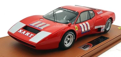 BBR 1/18 Scale Resin BBRC1813FV - Ferrari 365 GT4 BB #111 12h Sebring 1975 - Red - Image 1 of 4