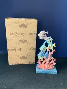 Jim Shore "Sea Lifes Beauty" Coral & Fish Ocean Wonderland Figurine 4057695 - Picture 1 of 6