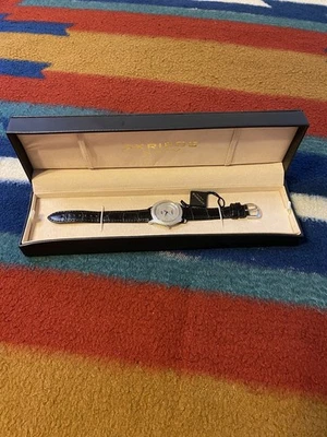 Мужские часы Akribos XXIV Diamond нержавеющая сталь черная кожа AK463SS - Изображение 1 из 4