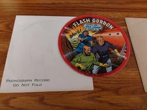1948 Flash Gordon Record Guild of America Cartoon Picture Record 6.5" 78 RPM - Picture 1 of 3