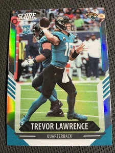 2021 Panini Chronicles - Score Update Rookies Trevor Lawrence #401 Silver (RC) - Picture 1 of 5