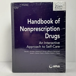 NEW Handbook of Nonprescription Drugs 20th Ed. Interactive Approach to Self-Care - Imagen 1 de 7