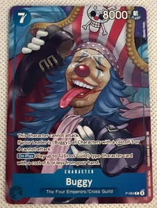 Buggy P-084 ENG - Starter Deck 25: BLUE Buggy (ST-25) Buggy Promo One Piece - Picture 1 of 2