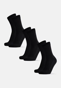 DANISH ENDURANCE Bamboo Socks Anti Sweat Mens black Socks 3 pairs Breathable M - Picture 1 of 6