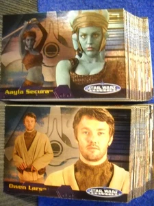 2006 Topps Star Wars Evolution Complete Base Trading Card Set - Picture 1 of 2