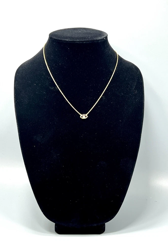 Collar Satya Mal de Ojo Tono Dorado Foto 1 de 4