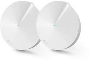 Paquete de 2 unidades TP-Link Deco M9 Plus Smart Home Mesh sistema inalámbrico Wi-Fi de doble banda - Imagen 1 de 6
