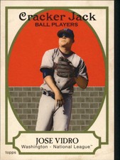 2005 Topps Cracker Jack Washington Nationals Baseball Card #16 Jose Vidro