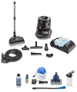 Rainbow E2 BLACK 2 Speed Model Type 12 Vacuum Cleaner with Aquamate Shampooer an - Picture 1 of 8