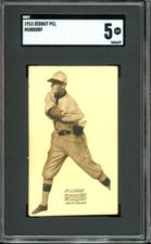 1913 Zeenut PCL Howard Mundorf Mundorff PC League San Francisco SGC 5 EX