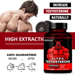 Balincer Testosterona Booster Para Hombres - Aumenta la Energía y la Resistencia Muscular - Imagen 1 de 10