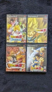 Lot of 4 Dragon Ball Z PlayStation 2 software - Picture 1 of 2