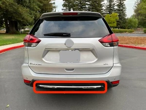 Fit 2017 2018 2019 Nissan Rogue Bumper Chrome Moulding Rear Trim 85072-5HK0A - Picture 1 of 12