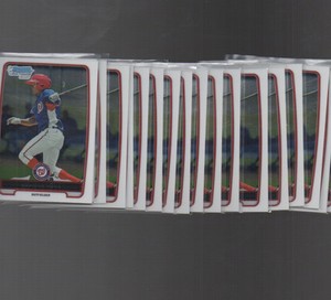 (22) COUNT LOT NARCISO MESA 2012 BOWMAN CHROME PROSPECTS #BCP179 FREE SHIP