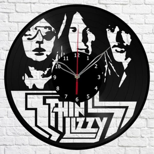 Vinyl Clock Thin Lizzy Wall Clock Unique Art Vinyl Record Wall Clock 1369  - Picture 1 of 12