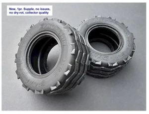 1pr Vintage RC Car Pro-Line 2.2” Truck Tires Road Paw 1046 Blackfoot RC10T New - Picture 1 of 2