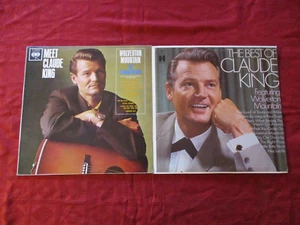 2 LP CLAUDE KING Meet Claude King ~ The Best of Claude King UK/USA 1962/1968 - Picture 1 of 10