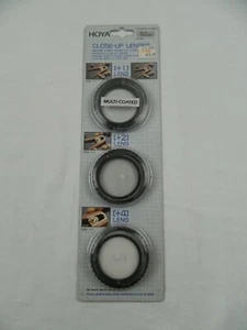 HOYA 52mm CLOSE-UP LENSES SET +1, +2, +4 FILTER - Picture 1 of 6