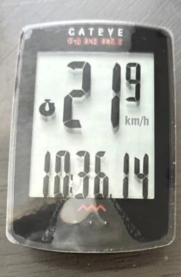 CATEYE - Bicycle Computer -  Padrone Wireless Black - CC-PA100W - Image 1 of 3