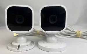 x2 Blink Mini G8V1 9000 Cámaras 1080p Cámara de Seguridad con Cables de Alimentación - Sin Probar - Imagen 1 de 5