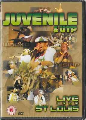 JUVENILE & UTP LIVE FROM ST LOUIS IMAGE ENTERTAINMENT UK 2002 DVD NEW AND SEALED - Image 1 of 2
