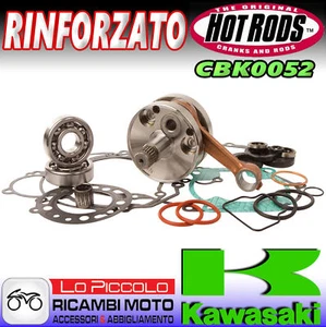 KAWASAKI KX 100 2001 2002 2003 HOT RODS KIT REVISIONE MOTORE ALBERO + CUSCINETTI - Foto 1 di 1