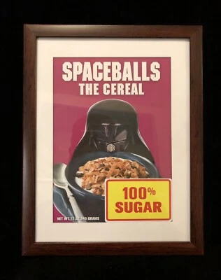 Spaceballs the Cereal印花手工制作5x7模仿艺术 — 第 1/2 张图片