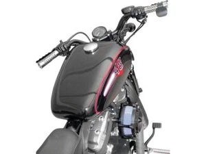 Paughco Moto Motorcycle Dished & Axed Custom Gas Tank For Sportster - 3.5 Gallon - Picture 1 of 2