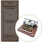 BIG! Blickensderfer Typewriter Typewheel Catalog Repro Antique Vtg Type Wheel
