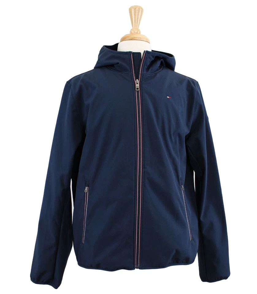 Tommy Hilfiger Men's Hoodie Jacket, Soft Shell, Water & Wind Resistant MSRP $160 - Image 1 of 4