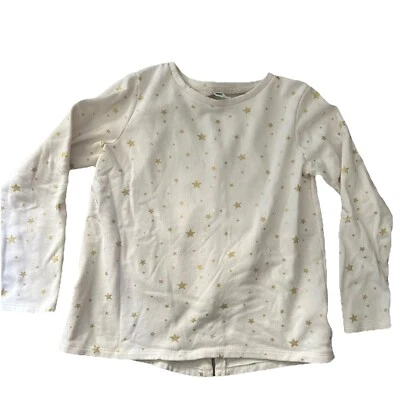 Suéter Niñas Antiguo Blanco Marino Con Estrellas Doradas Talla XL (14) Foto 1 de 4